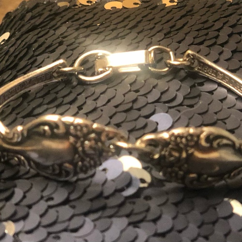Vintage oneida spoon bracelet